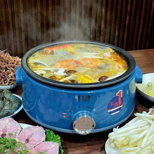Nồi lẩu điện đa năng lòng nồi nhấc rời Bennix BN-538EGP 5 Lít Bảo hành 24 tháng