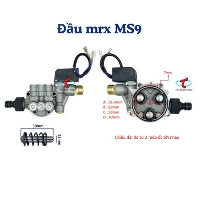 Đầu rửa xe mini máy rửa xe mini dùng cho máy gia đình và các loại máy nhỏ