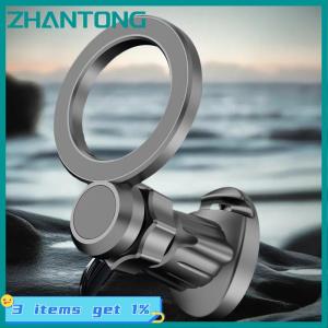 ZHANTONG 1 Piece 17mm 0.67in Joint Ball Head Super Strong Magnets Magnetic Car Mount Base For MagSafe Cases Phone 16 15 14 13 12 Series