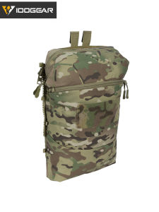 2025IDOGEAR Small Steel Scorpion  2L Water Bag Vest with Zipper Back Panel for Outdoor Cycling Mountaineering Climbing and Hiking Backpack