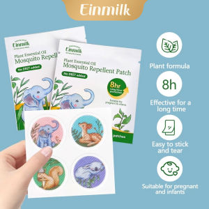 Baby Kids Anti Mosquito Essential Oil Sticker Safe Natural Plant Mosquito Repellent Stickers Ubat Nyamuk 驱蚊贴 HMRP220