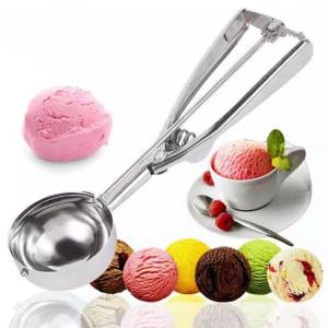 Stainless steel ice cream scoop/ice creamm scooper spoonsserving spoonround/balls designcooking toolsBINLU
