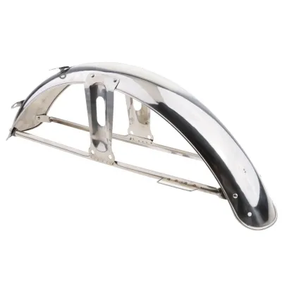 Phuộc trước và sau CG125 kèm giá đỡ phuộc bằng thép không gỉ màu bạc phụ kiện xe máy chính hãng.