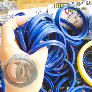 [10cái] Phớt chắn bụi thủy lực loại DHS size trục từ 14mm - 210mm phớt chắn bụi thủy lực cho máy đào máy xúc và xylanh lực | KND Shops