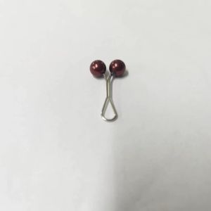 12PCS Headscarf TUDUNG Clip Scarf Ring Shawl kerongsang Pin muslim Bawal neck Brooch Pearl Hijab Satin Klip Dagu Mutiara Lady