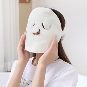 【iMall】Steam Face Towel Mask Towel Facial Towel Cold Hot Compress Towel Face Spa Massage Beauty Tuala Muka 敷脸蒸脸 冷敷热敷面膜毛巾