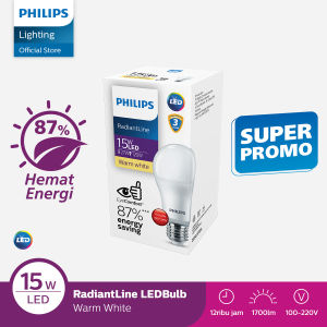 Philips Lampu LED Radiantline LEDBulb 15W E27 3000K 230V kuning