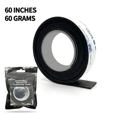Sports Tungsten Weight Tape Roll for Pickleball/Tennis/Badminton/Golf – For Control&Stability