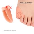 VTTO 2pcs=1pair Hammer Toes Separator Gel Silicone Foot Care Tools Thumb Bunion Corrector Hallux Valgus Protector Orthopedic. 