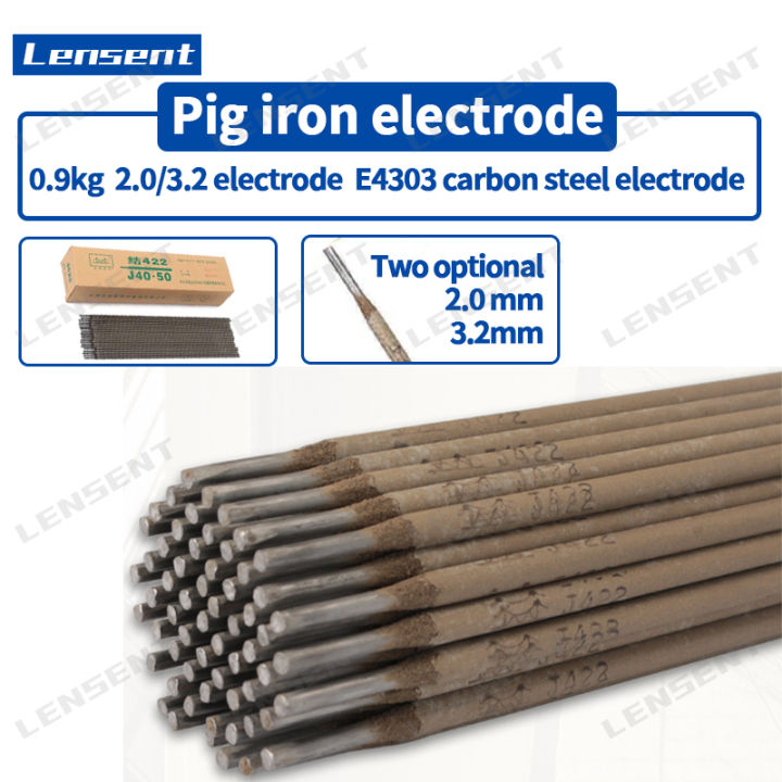 Lensent Gold Bridge Electrode J422 Welding Rod Pig Iron Electrode Carbon Steel Structure