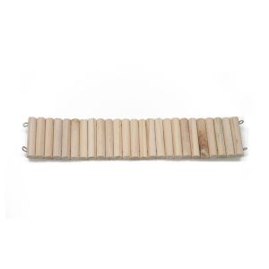 ZENDO12 Bằng gỗ THANG LEO cho Chuột Hamster Đa chức năng Có thể uốn cong Đồ chơi cho Chuột Hamster Thú Cưng Trang trí lồng CầU Treo cho Chuột Hamster Chinchilla