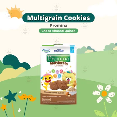 Promina Multigrain Cookies Blueberry Cheese Oat Choco Almond Quinoa 42 gr