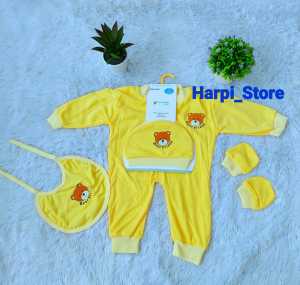 Jumper Baby Panjang SNI Merek Mulia Baby Gratis Topi dan Sarung Tangan Bayi 0-6 bulan 3-6 kg