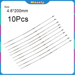 Masely Motorcycle Thermal Wrap for Exhaust Pipe Cover Heat Resistant Cloth and Metal Cable Ties