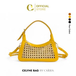 CISTELLA - Tas Wanita Celyne Bag Tas Rotan Kulit Tas Jinjing Wanita Tas Selempang Wanita Tas Viral Wanita Terbaru Tas Rotan PSBN Store Tas Rotan Wanita Terbaru Rattan Sling Bag Tas Bahu Shoulder Bag