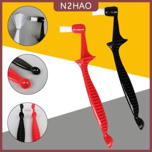 N2HAO Đầu cọ làm sạch máy pha cà phê 2 trong 1 MUỖNG MÚC chất tẩy rửa góc cạnh