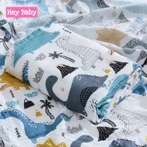 ผ้าห่อตัวมัสลิน 110x120 ซม. เนื้อสัมผัสนุ่ม ผ้าห่อตัวทารก ผ้าห่อตัวเด็กแรกเกิด ของใช้เด็กแรกเกิด ผ้าห่มเด็ก เตรียมคลอด baby newborn OK057