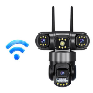 V380 Pro CCTV Camera HD 1080P 8MP IP67 Outdoor CCTV Camera Connect Cellphone Remote Control Waterproof Night Vision Smart Auto Tracking Two-way Audio with Voice Security