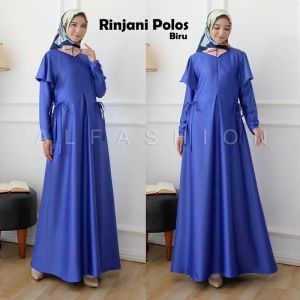 GRAC3COLL Dress Jani Polos Gamis Maxi Dress Home Dress Model Terkini J1-22