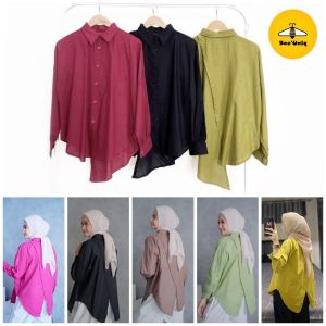 BeeUniq Blouse Sita Top / Kemeja Mina Atasan Blouse: Pilihan Bahan Berkualitas