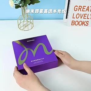 Nanowater analyzer bottle oxygenator facial high-pressure beauty device hydrating handheld device water-oxygen thermal Mammage heater