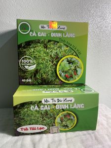80 gói trà túi lọc cà gai leo đinh lăng trà cà gai leo đinh lăng Bảo Khang cho người mất ngủ thanh nhiệt mát gan giúp ngủ ngon HN