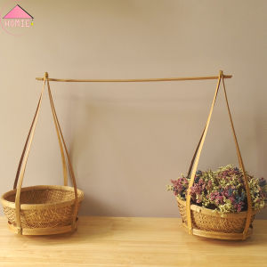 Quang gánh tre phụ kiện trang trí xinh xắn