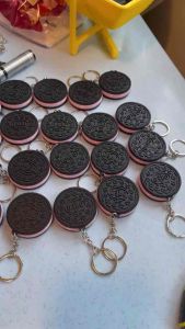 🇲🇾 [3D PREMIUM BUILD] Oreo BlackPink Keychain