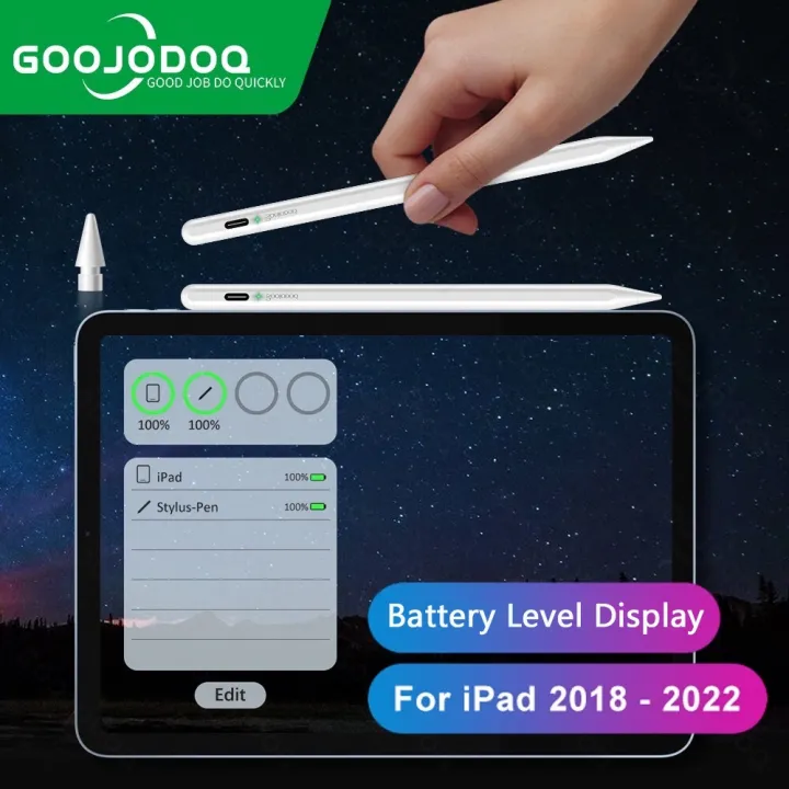 GOOJODOQ%20iPad%20Pencil%20for%20Mini%206%20iPad%20Bluetooth%20Stylus%20for%20iPad%20Air%204%205%20Pro%2011%2012.9%202021%202020%202018%20with%20Palm%20Rejection(13%20or%2011%20Plus)%20-%20Image%209