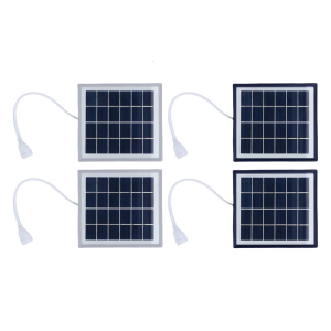 2pcs nhỏ năng lượng mặt trời phí 5W cổng USB dễ dàng mang theo giải pháp năng lượng tối ưu hóa ánh sáng mặt trời hấp thụ thiết bị ngoài trời cho đi bộ đường dài