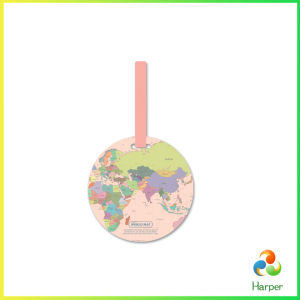 Harper ป้ายชื่อกระเป๋า แท็กกระเป๋าเดินทาง บัตรสัมภาระ แบบกลม Luggage Tag