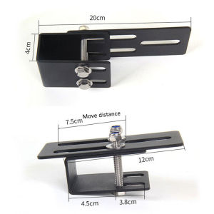 【2pcs】(Universal) Car Roof Rack Luggage Mounting Bracket Fog Light Mount Brackets Car Hidden Bumper Lamp Bracket Holder Bumper Mounting Kit For LED Work Light Bar SUV Offroad Vehicle