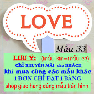 Hashtag Đám Cưới (Mẫu 116 -187) bảng cầm tay chụp ảnh cưới bảng dày 3mm + tay cầm 5mm