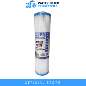Washable Pleated Sediment Filter Water Master Brand Water Filter 10" Slim Type for Residential and Commercial Water Filtration System