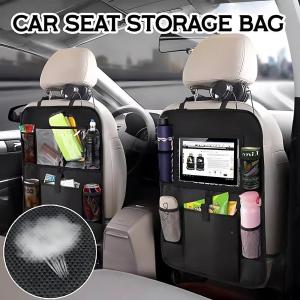 Car Seat Back Organizer Auto Storage Pockets Cover Car Seat Back Protectors Multi-Pocket Storage Bag Tablet pocket Water-resistant machine-washable High Quality Premium Oxford Fabric (CAR SEAT ORGANIZER) Accessories