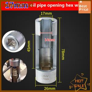 haidianzi 17 19mmdiesel phun nhiên liệu ống lục giác mở loại bỏ tay áo cảm biến Oxy cờ lê Ống tay áo hội thảo Thiết bị dụng cụ cầm tay