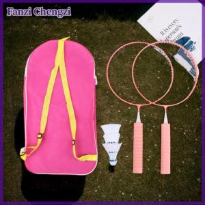 Fanzi Trẻ Em Trọng Lượng Nhẹ Cầu Lông Vợt Gia Đình Trò Chơi Đồ Chơi Đôi Vợt Bộ Đi kèm Với Mang Ba Lô Trẻ Em Thiết Bị Thể Thao