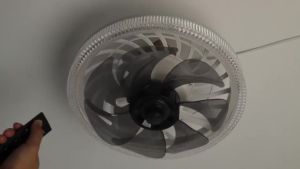 Ceiling Fan With Light Bedroom E27 Ceiling Fan 3 Speed Silent Ceiling Fan Light With Remote Control