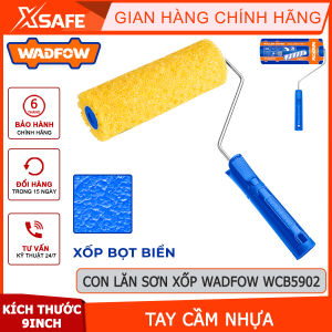 Cọ lăn sơn WADFOW WCB5902 kích thước 9inch/230mm chất liệu xốp thích hợp sơn tường sàn trầnchính hãng