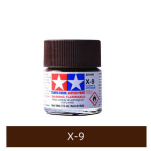 10ml Tamiya Water-Soluble Acrylic Paints X1-X24 Gross Color Pigment For DIY Military Tank Ship Plane Soldier Model Building Tool