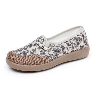 Free Shipping WomenS Spring New Collection: Comfortable Soft-Soled Versatile Casual Slip-On Shoes Non-Slip Perfect For Moms