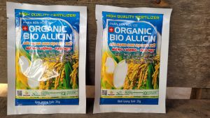 [THIEN THINH SHOP] Phân bón lá Siêu vô gạo ORGANIC BIO ALLICIN gói 25 gram giúp sáng hạt chín chắc tới cậy