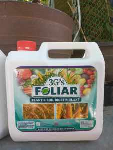 DLS 3Gs Foliar Growth Enhancer/Soil Conditioner and Bustimilant (4Liters) With Measuring Cup and Instruction ng kasama