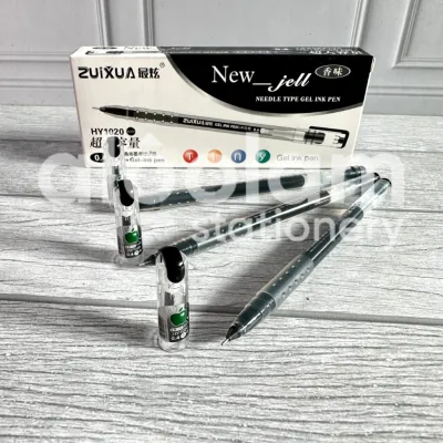 AlQolam SELUSIN ( 12 PCS ) New Gel Pulpen Zuixua 0.4 mm Gel Pen Zuixua / Van-Art 0.4mm