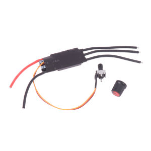 Fantic มอเตอร์ไร้แปรงถ่าน3เฟส DC 6.5V-27V มอเตอร์ขับเคลื่อนแบบไม่มีแปรงถ่านบอร์ดควบคุมความเร็วพร้อมโพเทนชิโอมิเตอร์