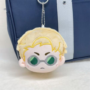 Jujutsu Kaisen Gojo Satoru and Geto Plush Cute Keychain Pendant School Bag