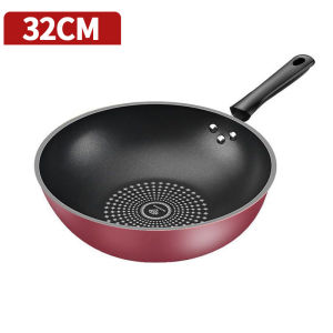 32cm/34cm Non-stick Frying Pan German Original Kitchen Iron Frying Stir-Fry Pans for Gas Stove Induction Cooker Multi-use Kitchenware Pot Home Use Woks