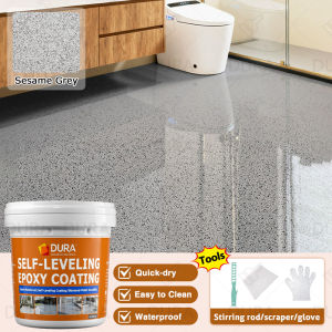 R2Y Epoxy Colored Sand Self Leveling Floor Paint Imitation Marble High Durability