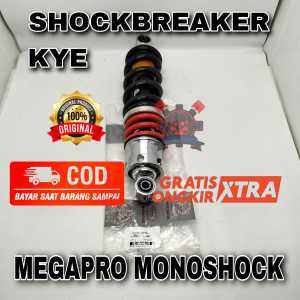 SHOCKBREAKER BELAKANG HONDA KYE BUAT MOTOR MEGAPRO MONOSHOCK ASLI ORIGINAL HONDA AHM