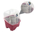 Spoon And Fork Holder/Spoon Organizer With 1 Rice Spoon (812). 